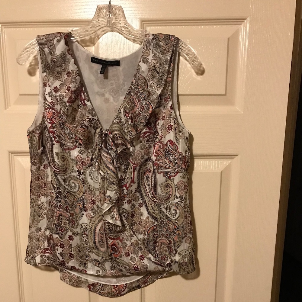 WHBM SLEEVELESS TOP